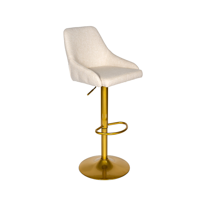 Fabricae Novifacta altitudo Swivel Bar Strool Conclusio Golden Pictura