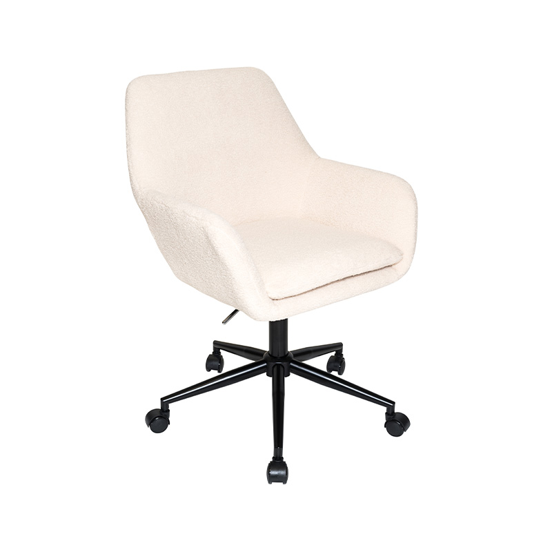 CCCLX Degree Swivel Classical Fabricae officium Cathedra cum rotae